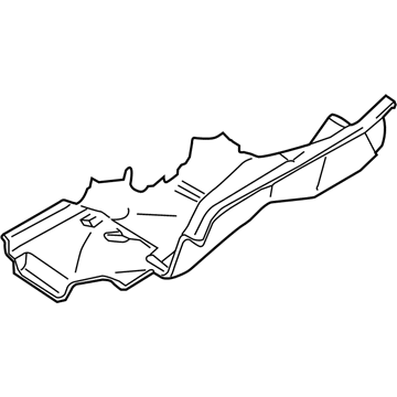 Volkswagen 1C1-819-593 Lower Cover