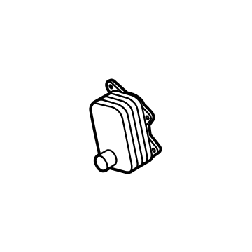 Volkswagen Engine Oil Cooler - 06Q-117-021-E