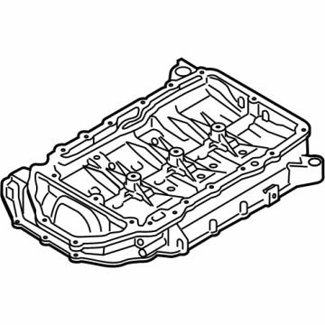 Volkswagen Arteon Oil Pan - 06K-103-603-DE