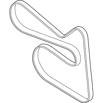 Volkswagen Jetta Drive Belt - 03C-260-849-A