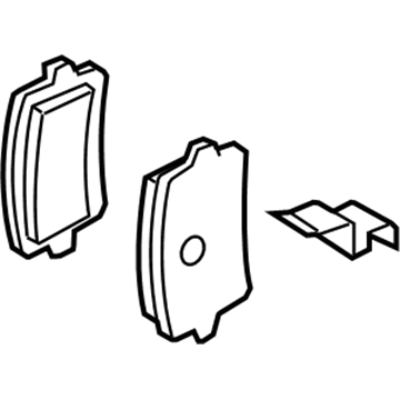 Volkswagen 1K0-698-451-K Brake Pads