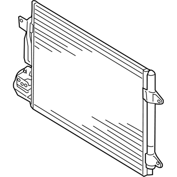 Volkswagen Jetta A/C Condenser - 5C0-820-411-K