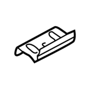 Volkswagen Passat Battery Hold Downs - 8D0-803-123-A