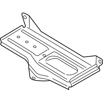 Volkswagen Passat Battery Hold Downs - 8D0-805-213-A
