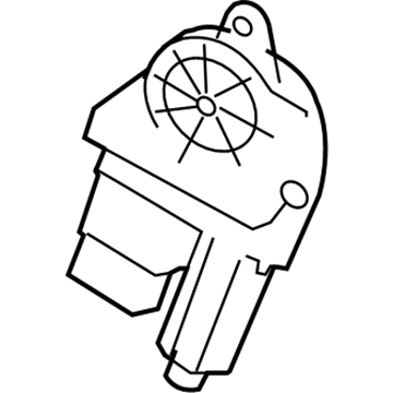 Volkswagen Eos Window Motor - 1Q0-959-811-B-VW1