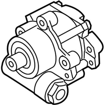 Volkswagen Jetta Power Steering Pump - 5C0-422-152-H