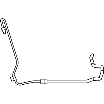 Volkswagen Jetta Power Steering Hose - 5C0-422-891-K