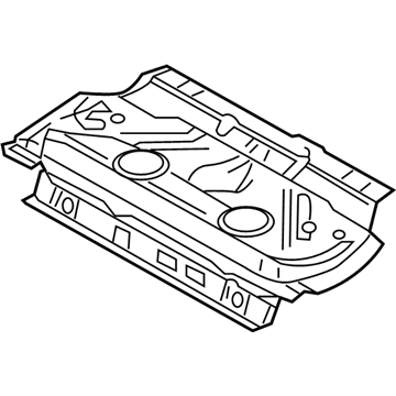 Volkswagen Jetta Floor Pan - 1J5-813-111-D