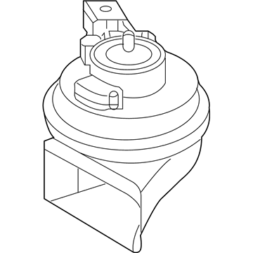 Volkswagen Beetle Horn - 8X0-951-223-B