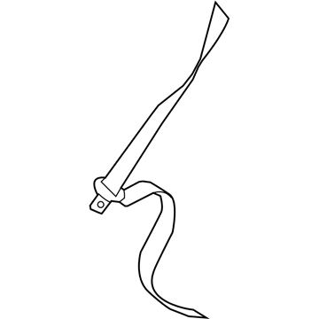 Volkswagen Beetle Seat Belt - 1C0-857-805-A-HCQ
