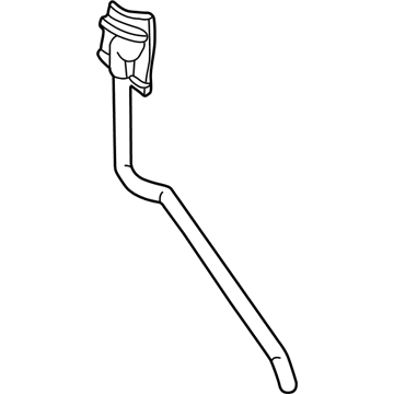 Volkswagen 701-819-933 Drain Pipe