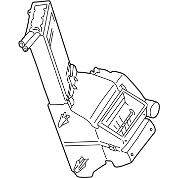 Volkswagen Heater Core - 701-819-031-A