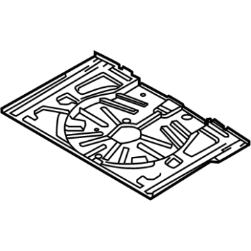 Volkswagen Golf R Floor Pan - 5Q0-813-116-L