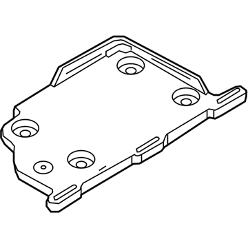Volkswagen Jetta Battery Hold Downs - 5C0-915-331
