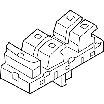 Volkswagen 5G0-959-857-E-WZU Window Switch