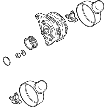 Volkswagen Touareg Alternator - 059-903-016-SX