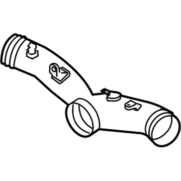 Volkswagen Phaeton Air Intake Hose - 3D0-129-535