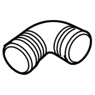 Volkswagen 3D0-129-684-A Elbow
