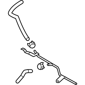 Volkswagen 5Q0-121-064-BB Vent Tube