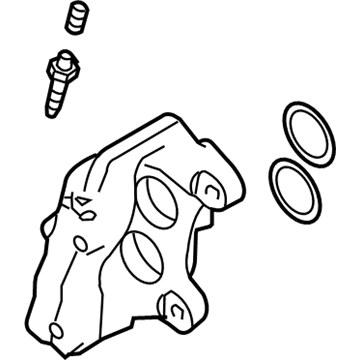 Volkswagen Touareg Brake Caliper - 7L6-615-423-K
