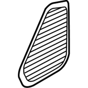 Volkswagen 7P6-867-149-3G4 Speaker Grille