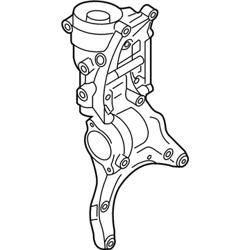 Volkswagen GTI Alternator Bracket - 06L-903-143-A