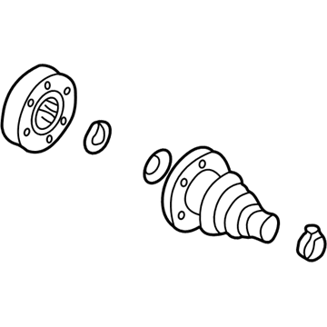 Volkswagen Jetta CV Joint - 191-498-103-C