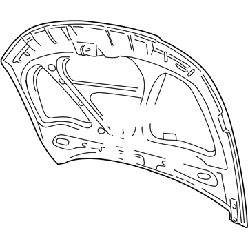 Volkswagen Hood - 3B0-823-031-K