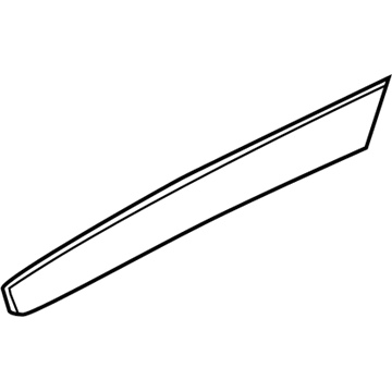 Volkswagen Passat Door Moldings - 561-867-409-K-IA3