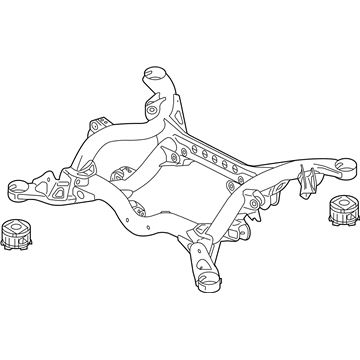 Volkswagen 7P6-599-030-E Crossmember