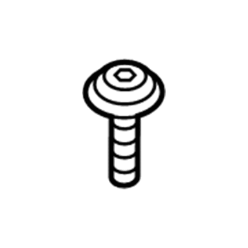 Volkswagen Tiguan Headlight Screws - N-911-669-01