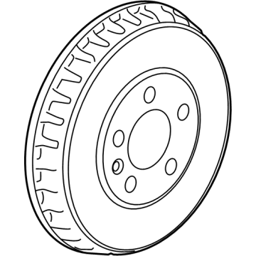 Volkswagen Brake Drum - 1EK-609-617