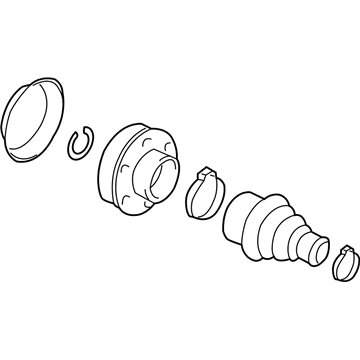 Volkswagen GTI CV Joint - 5Q0-498-103-A
