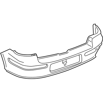 Volkswagen Bumper - 1J5-807-417-B-GRU