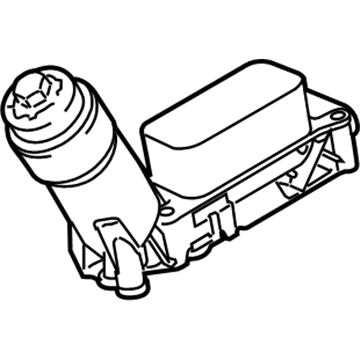 Volkswagen Engine Oil Cooler - 7B0-115-401