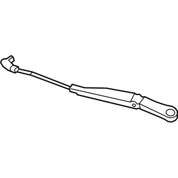 Volkswagen Touareg Windshield Wiper Arms - 7P0-955-409-B