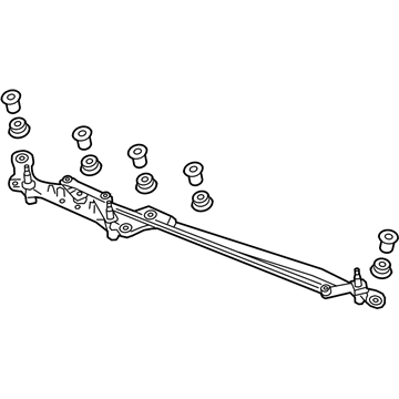 Volkswagen Touareg Wiper Linkage - 7P0-955-601-A