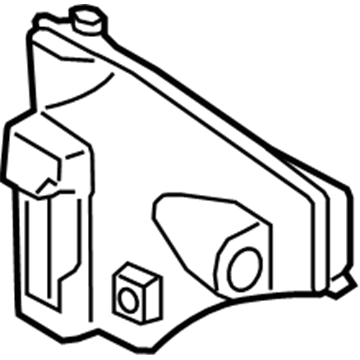 Volkswagen Touareg Washer Reservoir - 7P0-955-453-C
