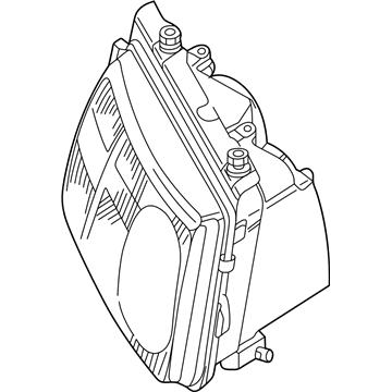 Volkswagen Headlight - 3B0-941-018-Q