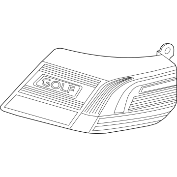Volkswagen Golf R Back Up Light - 5H0-945-095-D