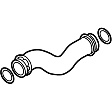 Volkswagen Intercooler Hose - 5N0-145-832-S