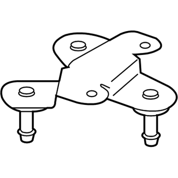 Volkswagen 1K0-614-235-A ABS Pump Assembly Bracket