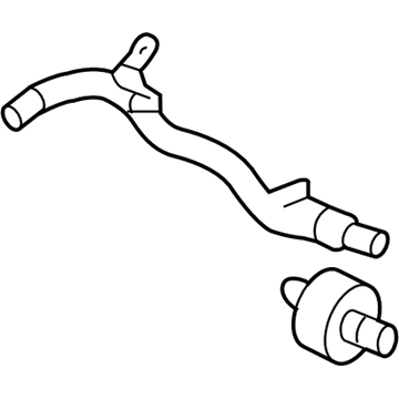 2009 Volkswagen Jetta Radiator Hose - 1K0-121-064-M