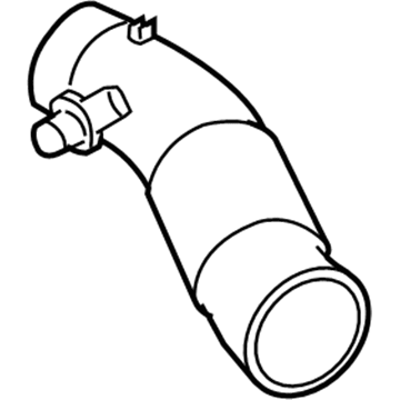 Volkswagen Beetle Air Intake Hose - 1C0-129-684-BE
