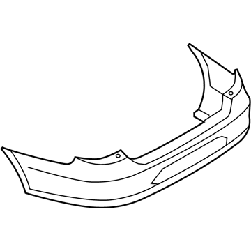 Volkswagen CC Bumper - 3C8-807-417-Q-GRU