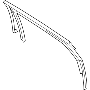 Volkswagen Jetta Window Channel - 17A-839-439-D-5AP