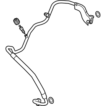 Volkswagen A/C Hose - 3QF-816-743-F