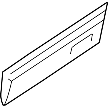 Volkswagen Cabrio Door Moldings - 1H3-853-535-C-GRU