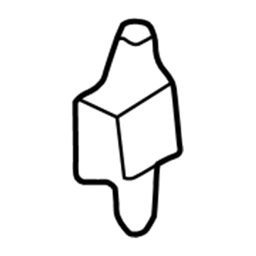 Volkswagen 1H0-853-585-A Side Molding Clip