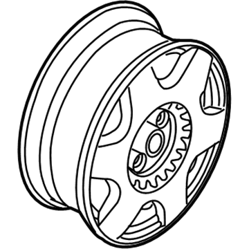 Volkswagen Beetle Alloy Wheels - 1C0-601-025-D-091